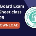 CBSE Board Exam Date Sheet class 10 2025